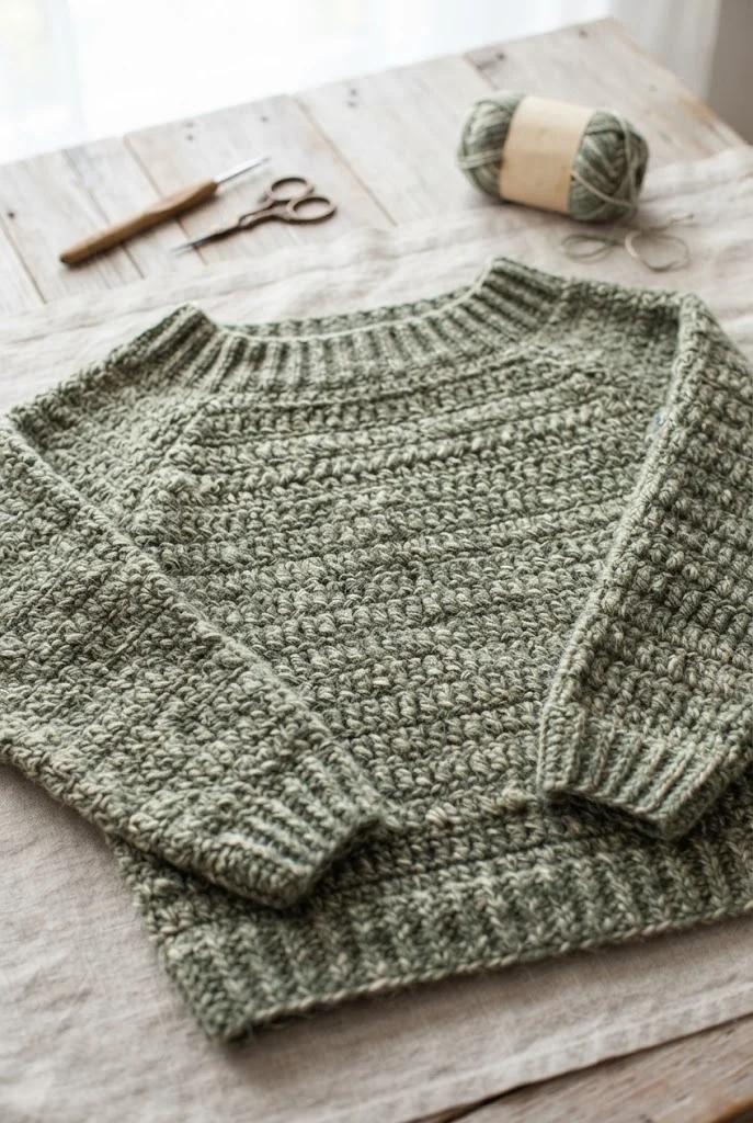 easy crochet sweaters — Outfit 19 — easy crochet sweaters style outfit