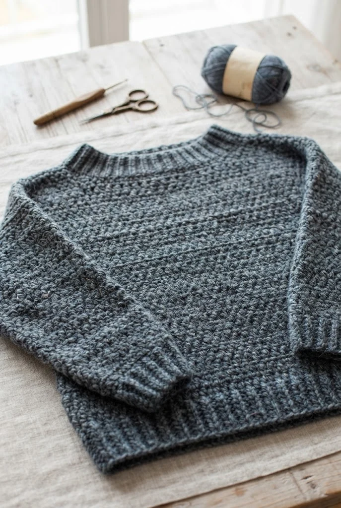 easy crochet sweaters — Outfit 7 — easy crochet sweaters style outfit