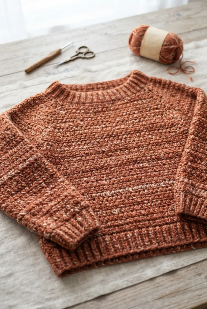 easy crochet sweaters — Outfit 9 — easy crochet sweaters style outfit