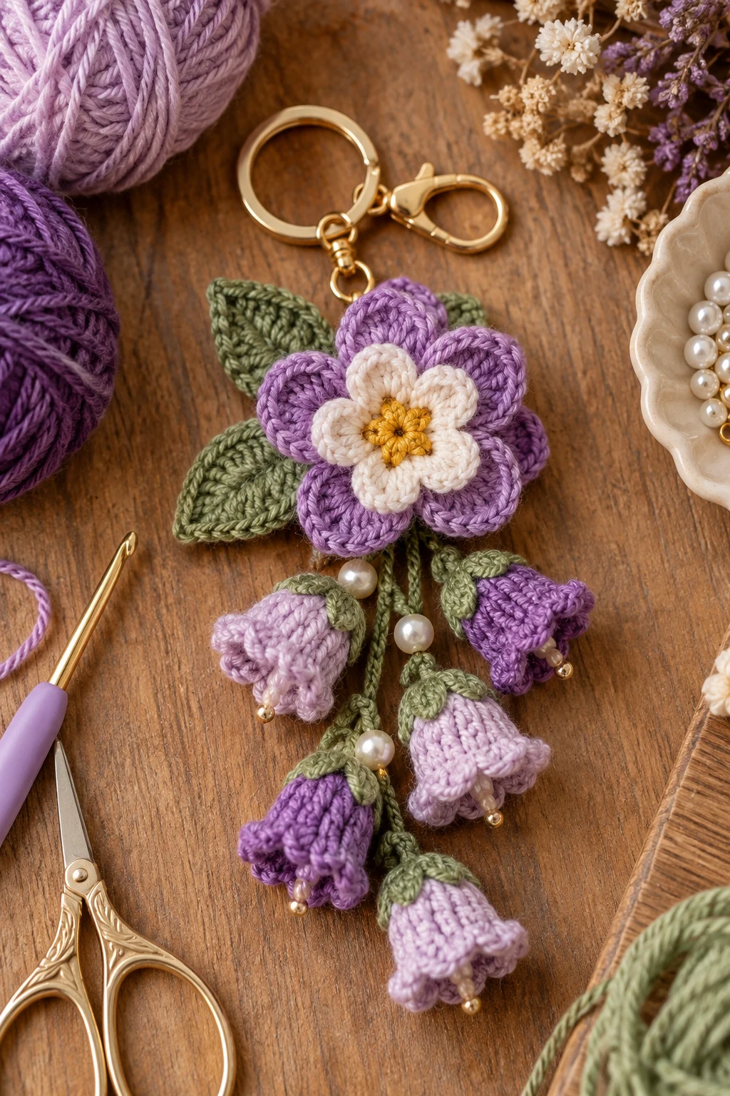flower keychain crochet — Outfit 10 — flower keychain crochet style outfit