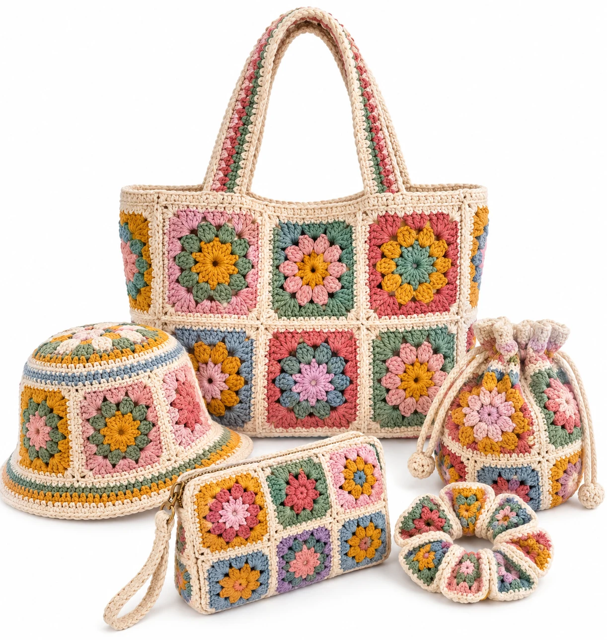 Shop: free granny square crochet pattern accessories