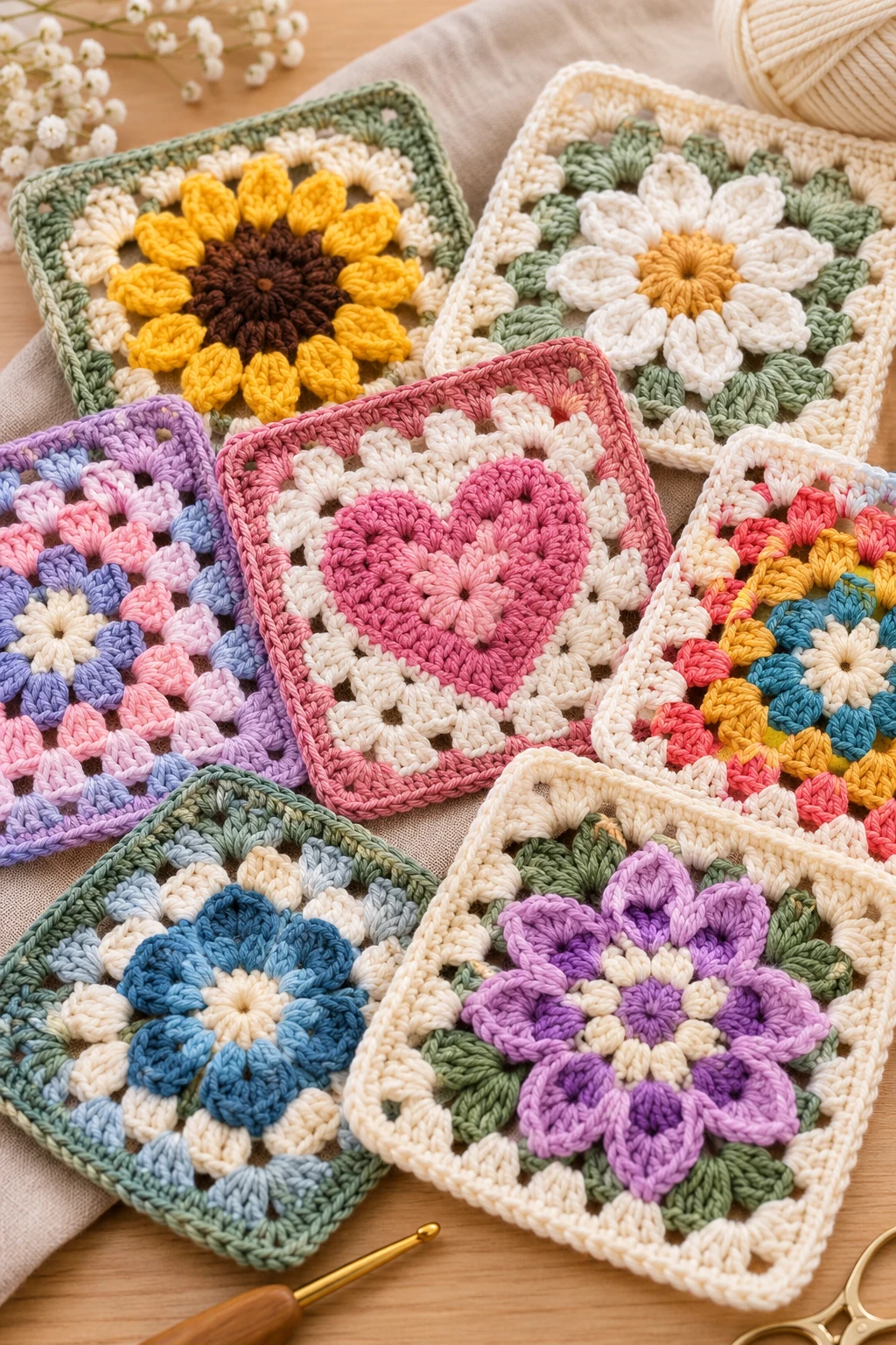 Beautiful Free Granny Square Crochet Pattern Ideas You'll Want to Try — free granny square crochet pattern