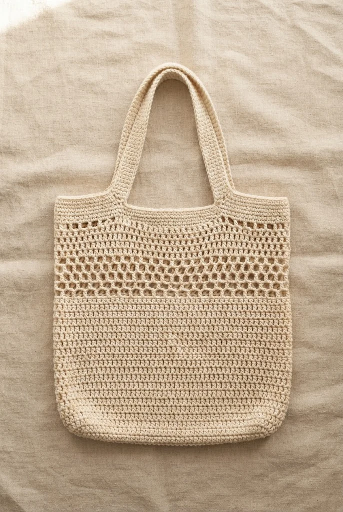 Classic Mesh Farmer's Market Tote — fruit bag crochet