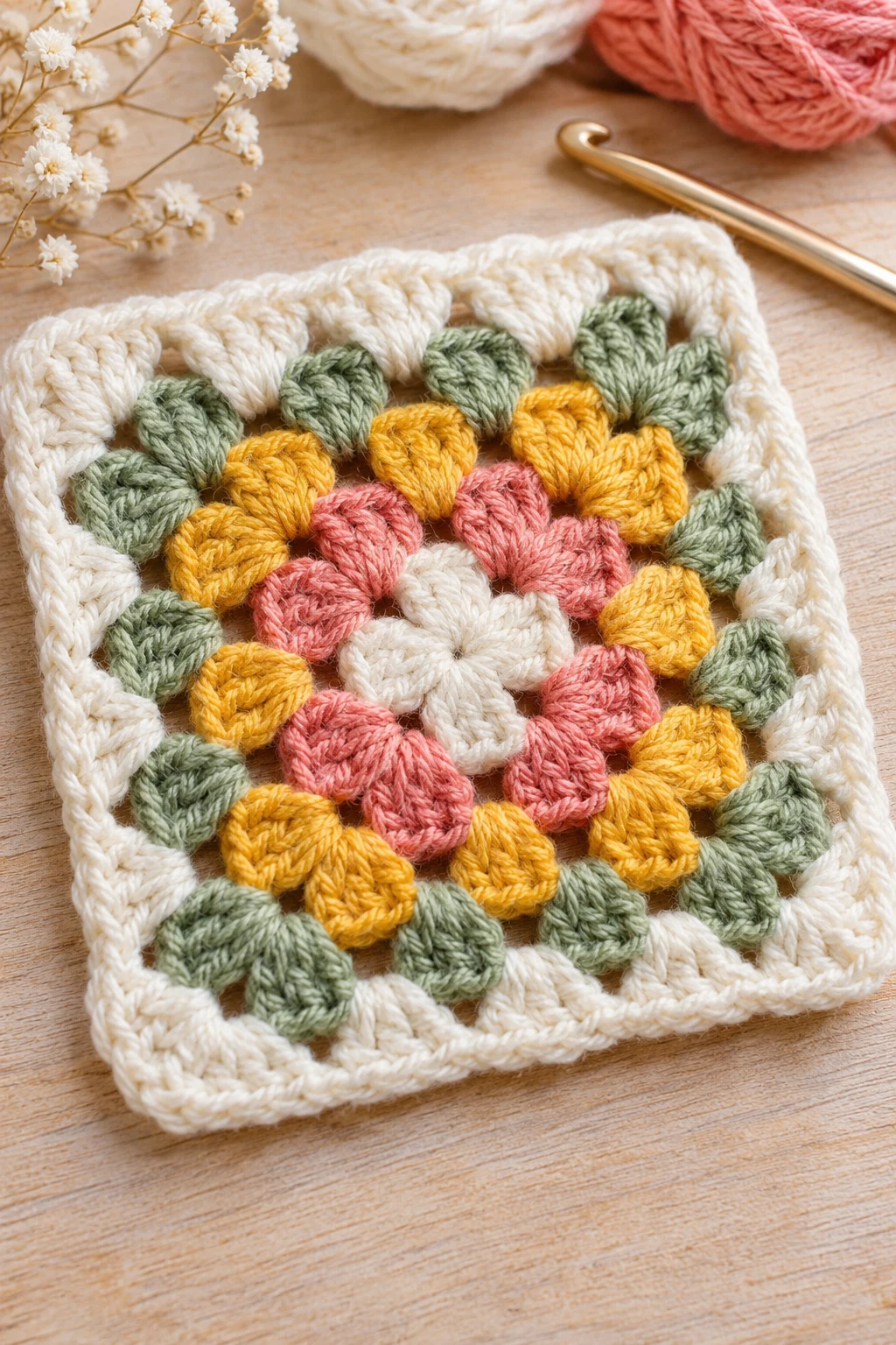 The Classic Granny Square Crochet Pattern — granny square crochet pattern beginner