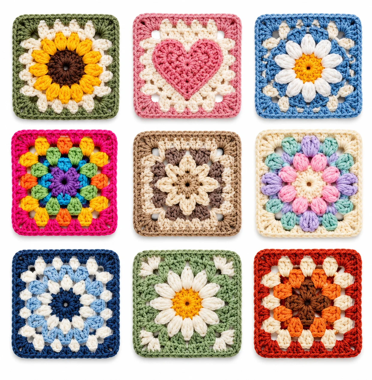 Shop: granny square crochet pattern diagram best sellers