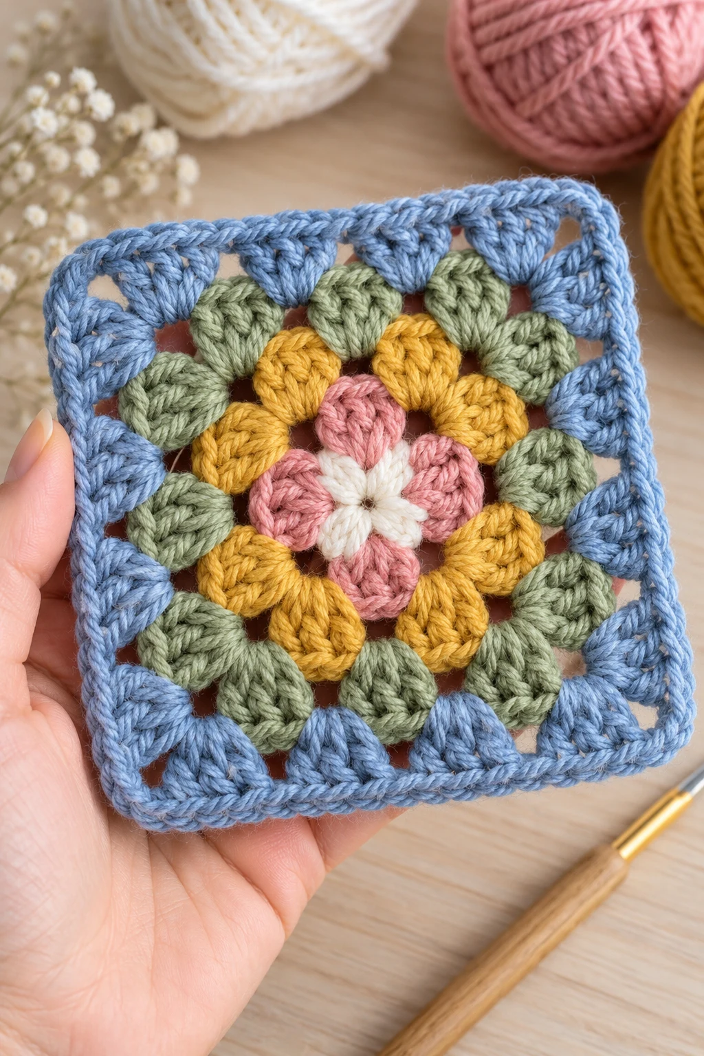 The Classic Granny Square Crochet Pattern Diagram — granny square crochet pattern diagram