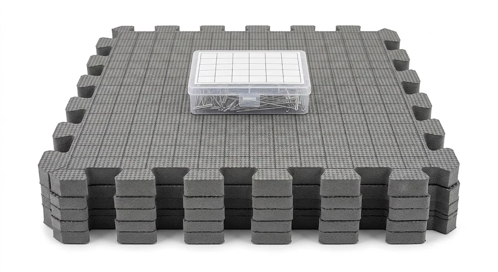 Blocking Mats with T-Pins