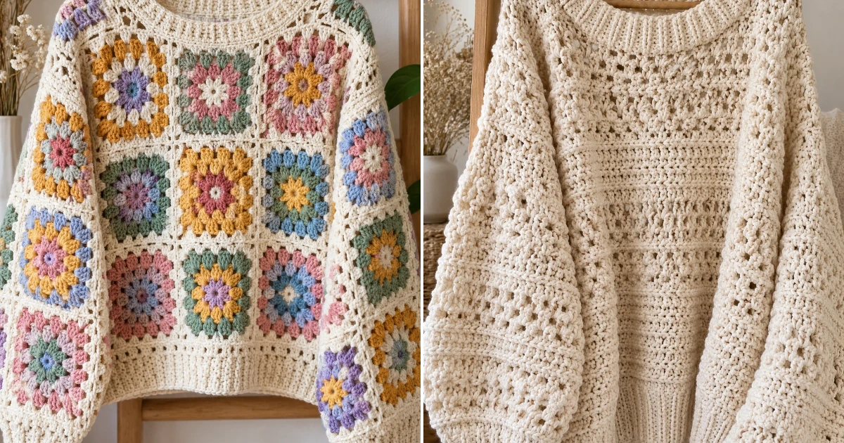 Hand crochet sweater: 16 Easy DIY Ideas for 2026 hand crochet sweater