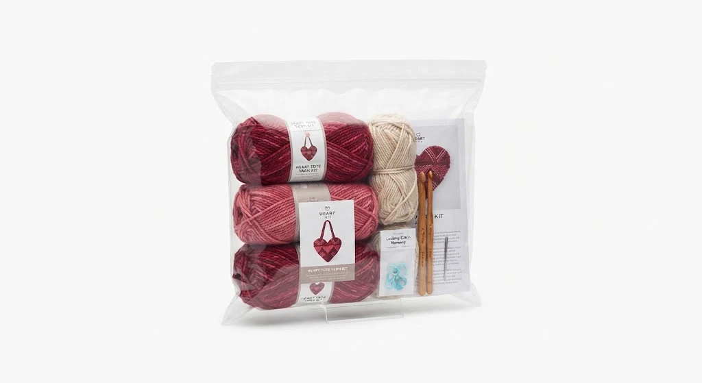 Heart Tote Yarn Kit