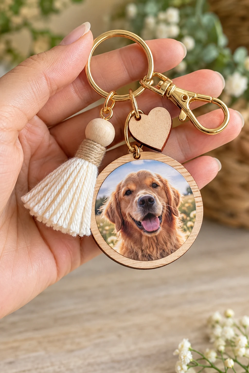 Personalized Photo Keychains — homemade keychains diy how to make style outfit