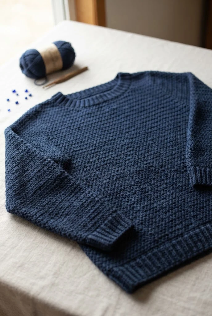 The Midnight Garden Pullover — how to crochet a style outfit