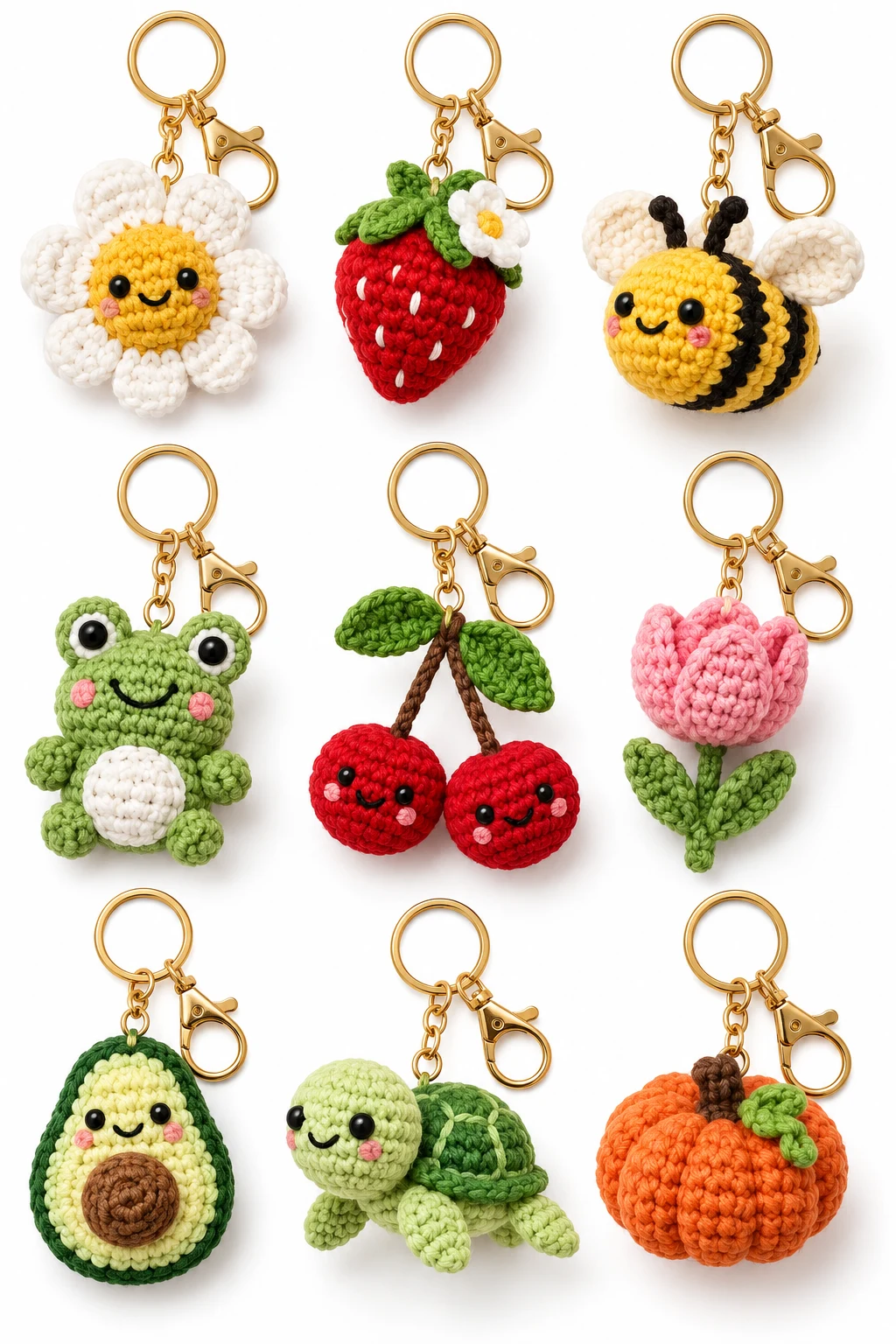 Shop: keychain crochet easy best sellers