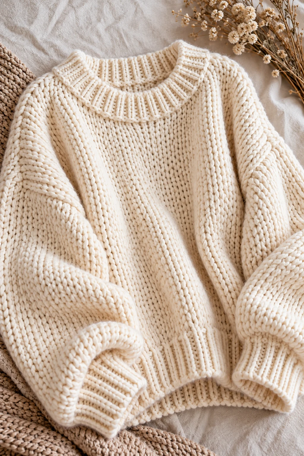 Pastel Cardigan With Vintage Charm — knitted clothes aesthetic