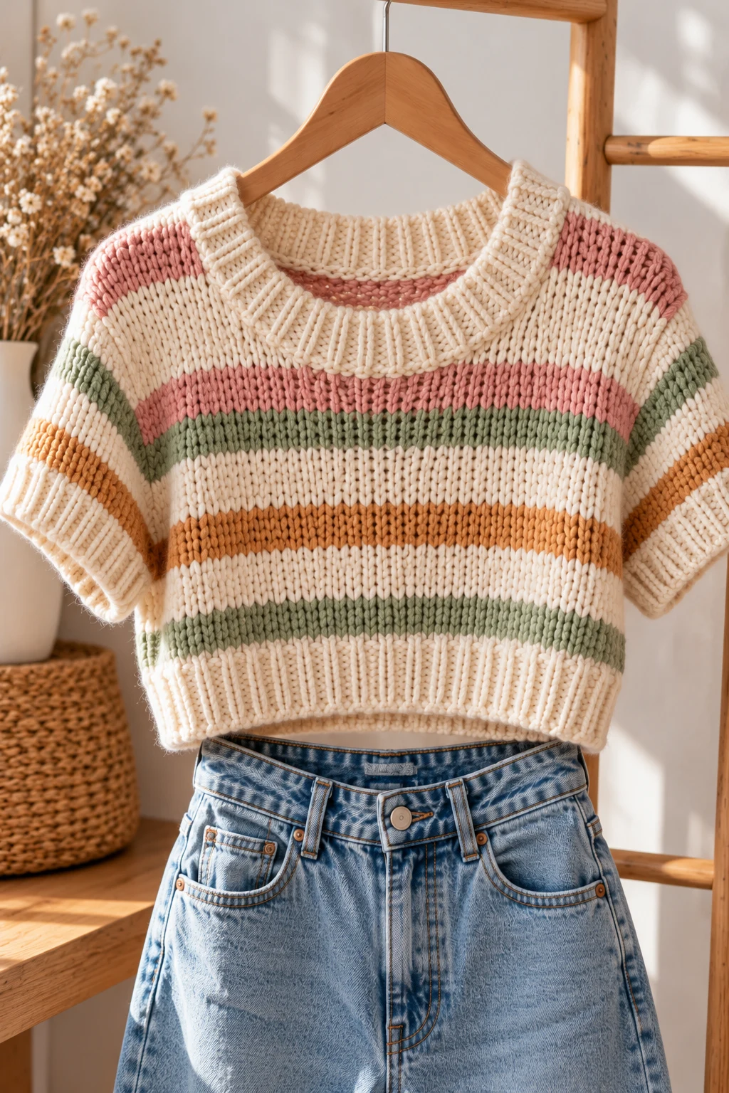Knitted Vest for Layered Everyday Outfits — knitted clothes aesthetic