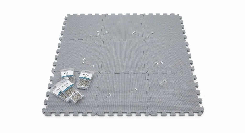 KnitIQ Blocking Mats for Knitting with T-Pins