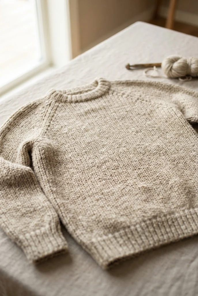 Classic Fisherman’s Rib Pullover — knitted clothing patterns