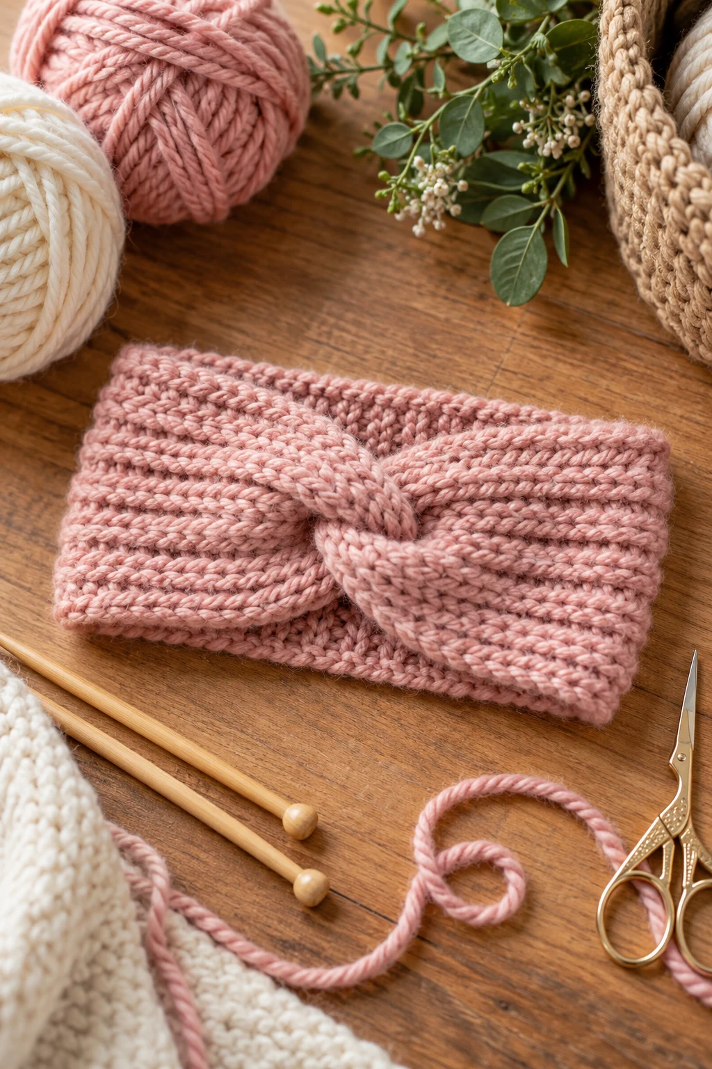 Twisted Knit Headband — Knitting Ideas style outfit
