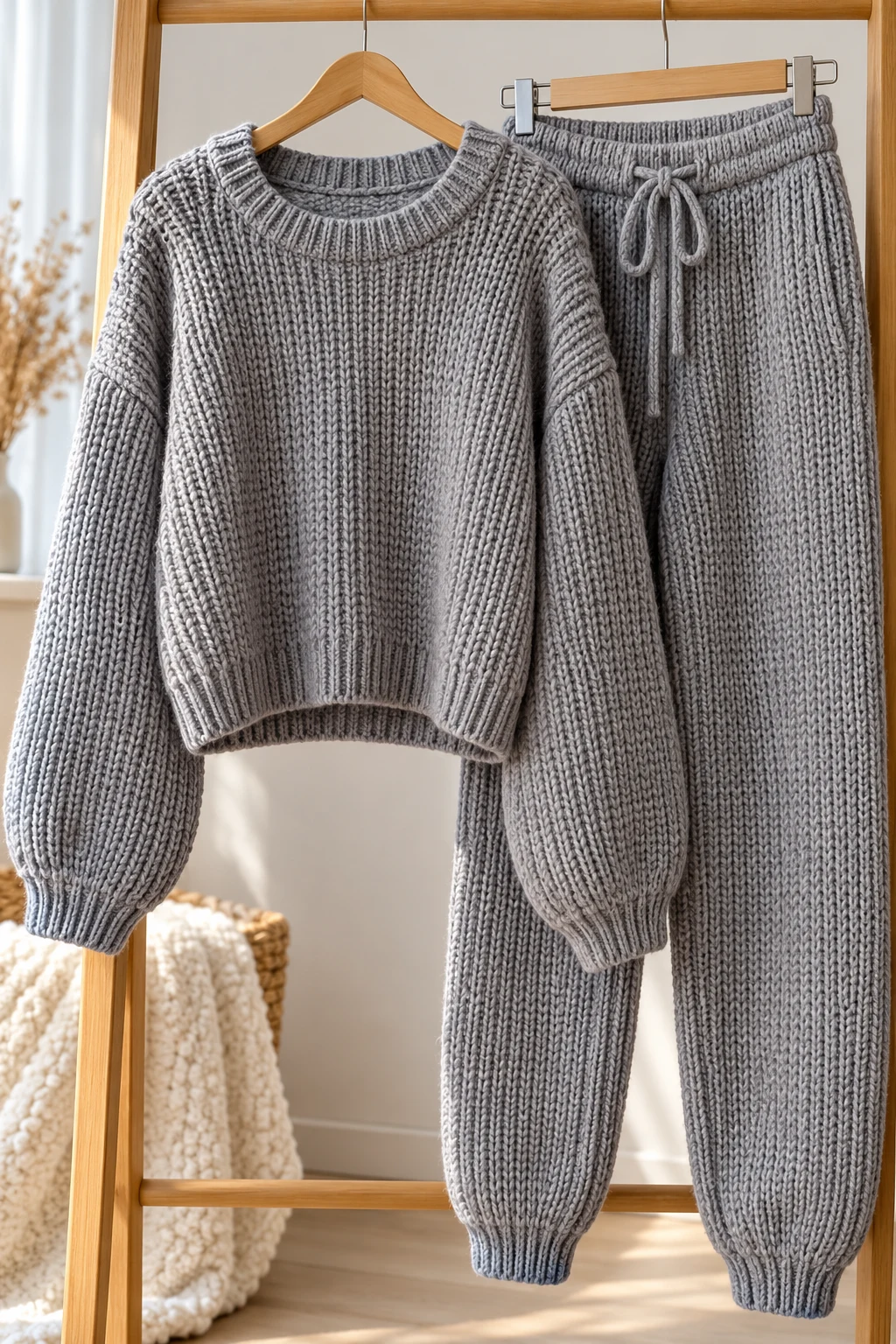 The Monochrome Gray Long Sleeve and Matching Joggers — long sleeves outfit aesthetic