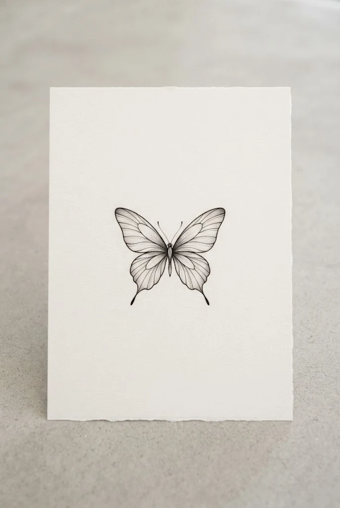 Inner Wrist Minimalist Butterfly Tattoo Meaning — minimalistic butterfly tattoo style outfit