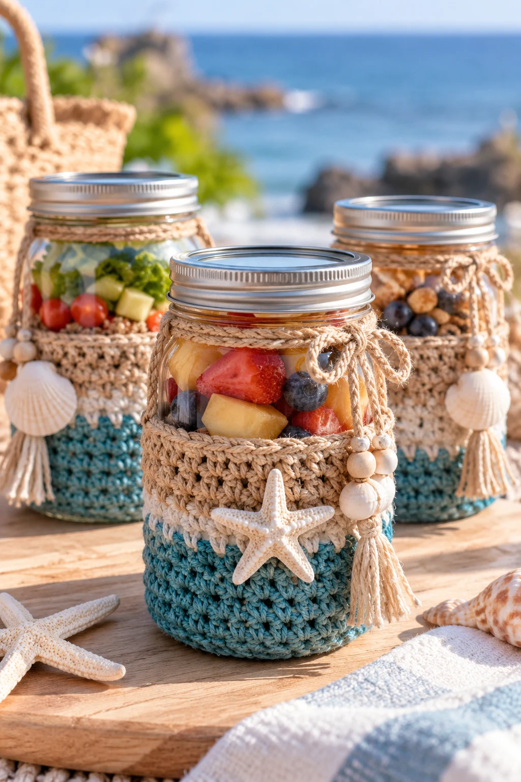 Nalu Reusable Beach Picnic Jars — nalu