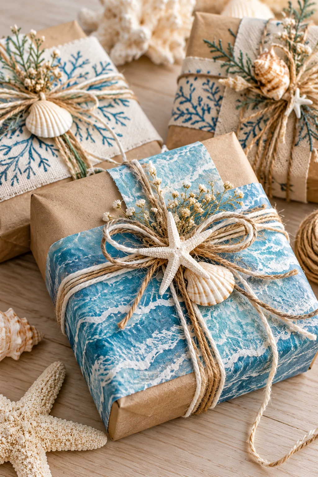 Nalu Ocean-Themed Gift Wrapping — nalu