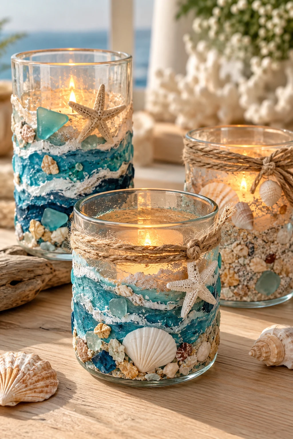 Nalu Ocean-Inspired Candle Holders — nalu