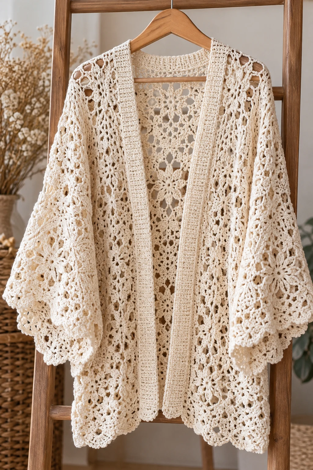 The Elegant Lace One Piece Cardigan Crochet — one piece cardigan crochet style outfit