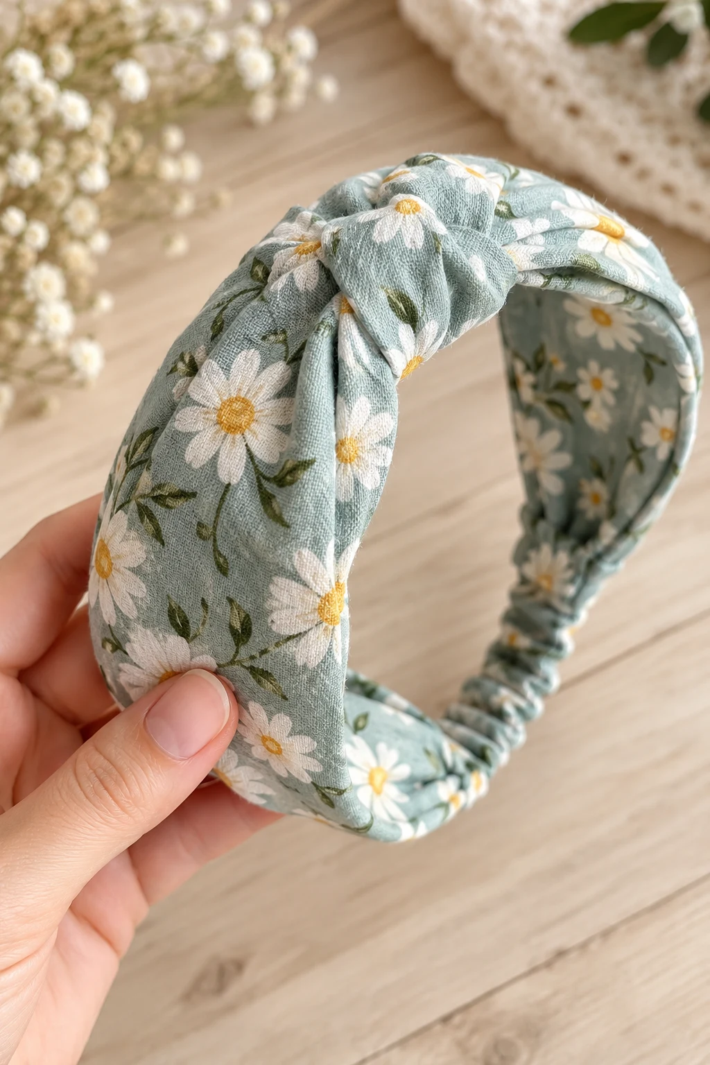 The Fabric Headband — patron couture facile