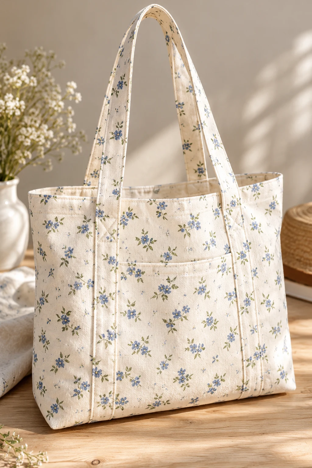 The Classic Cotton Tote Bag — patron couture facile