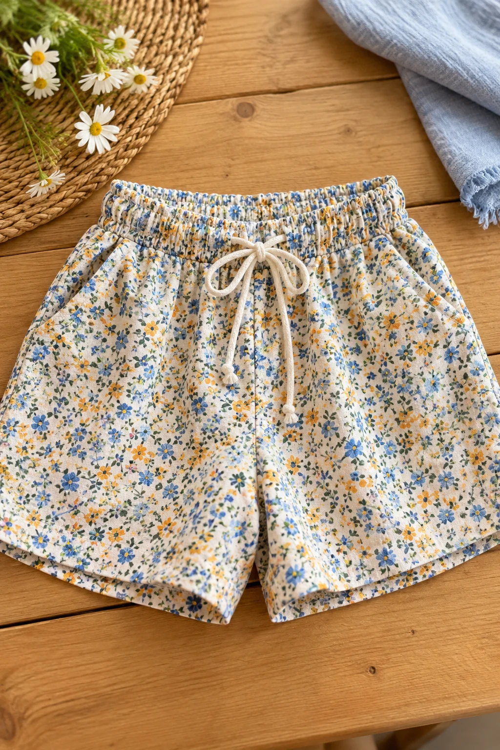The Easy Elastic-Waist Shorts — patron couture facile