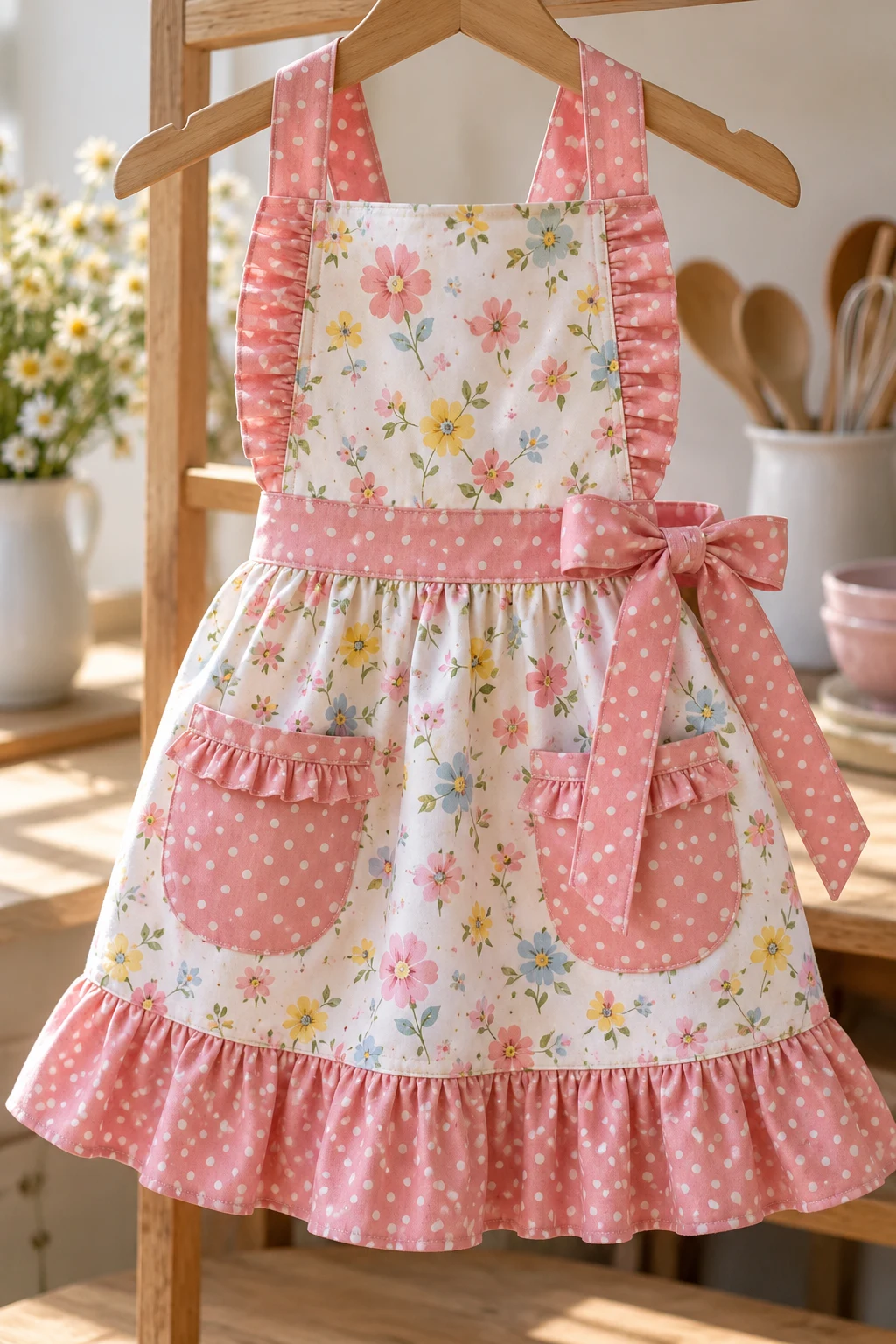 The Charming Children's Apron — patron couture facile