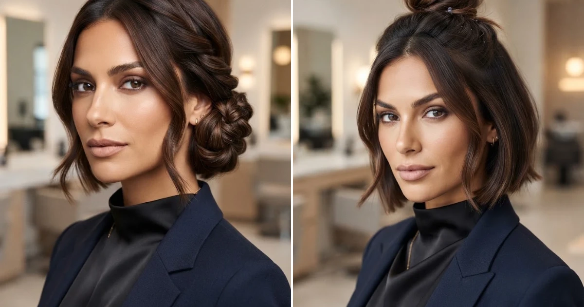 Peinados cabello corto chongo: 12 Stunning Hairstyles peinados cabello corto chongo