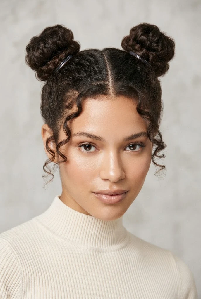 The Classic Double Space Chonguitos — peinados cabello corto chonguitos style outfit