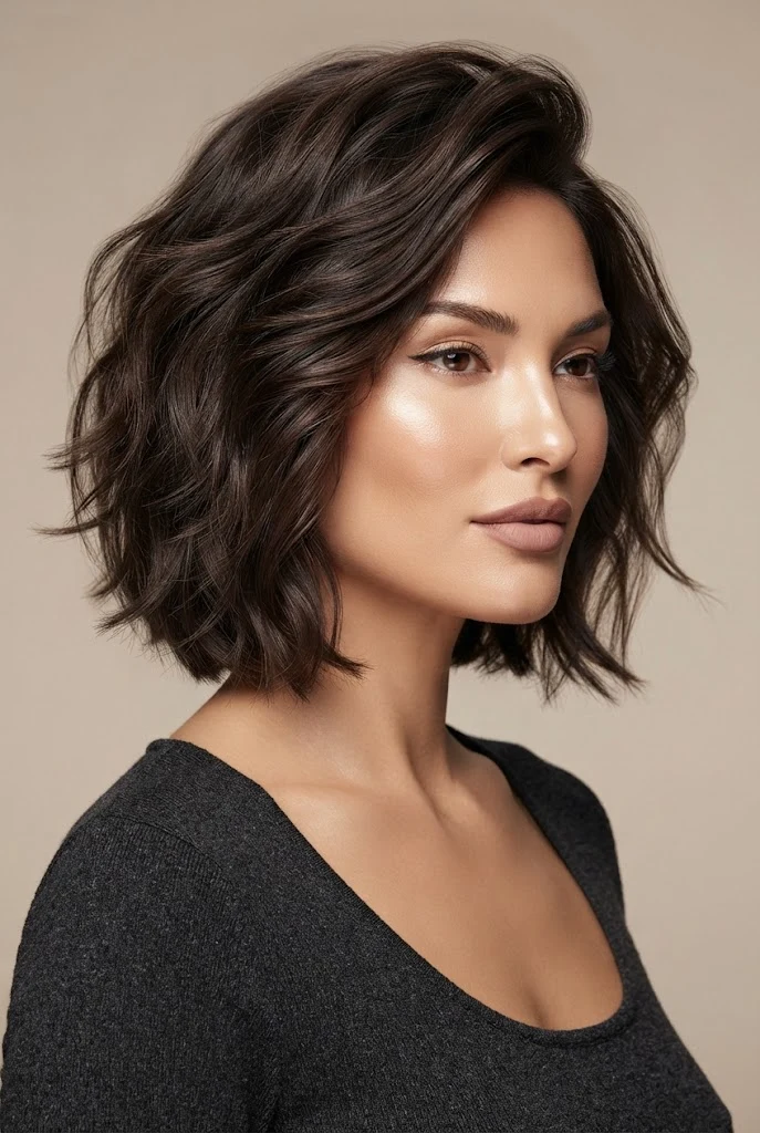 Tousled Layers with Lightweight Mousse — peinados cabello corto esponjado style outfit