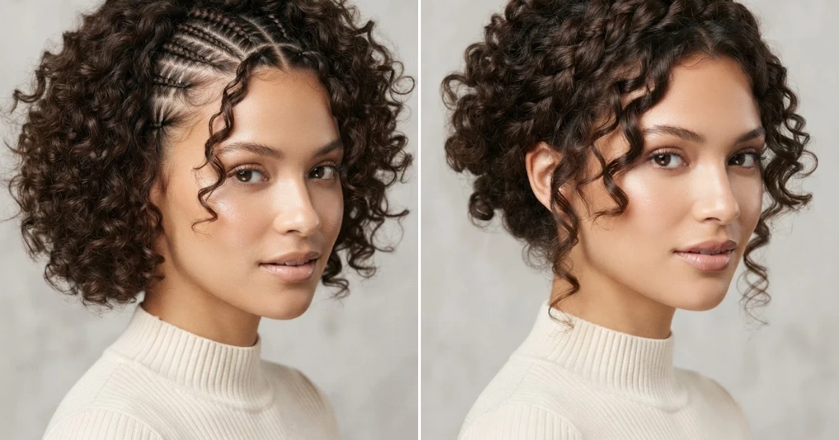 Peinados cabello corto rizado trenza: 13 Gorgeous peinados cabello corto rizado trenza