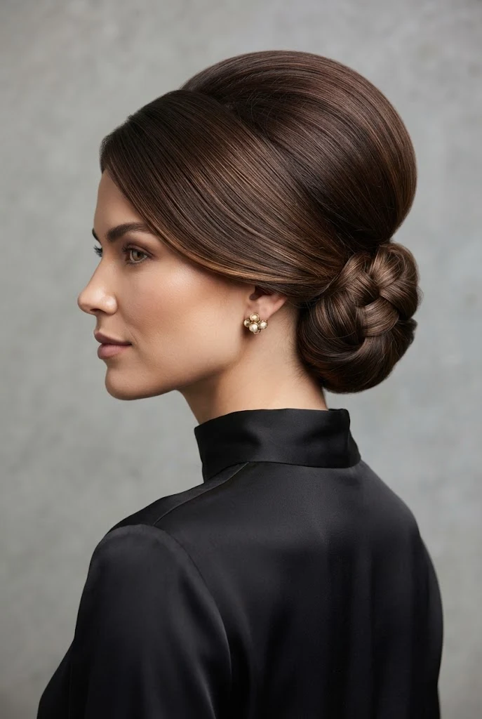 The Vintage 1960s Bouffant Chignon — peinados chongos elegantes style outfit
