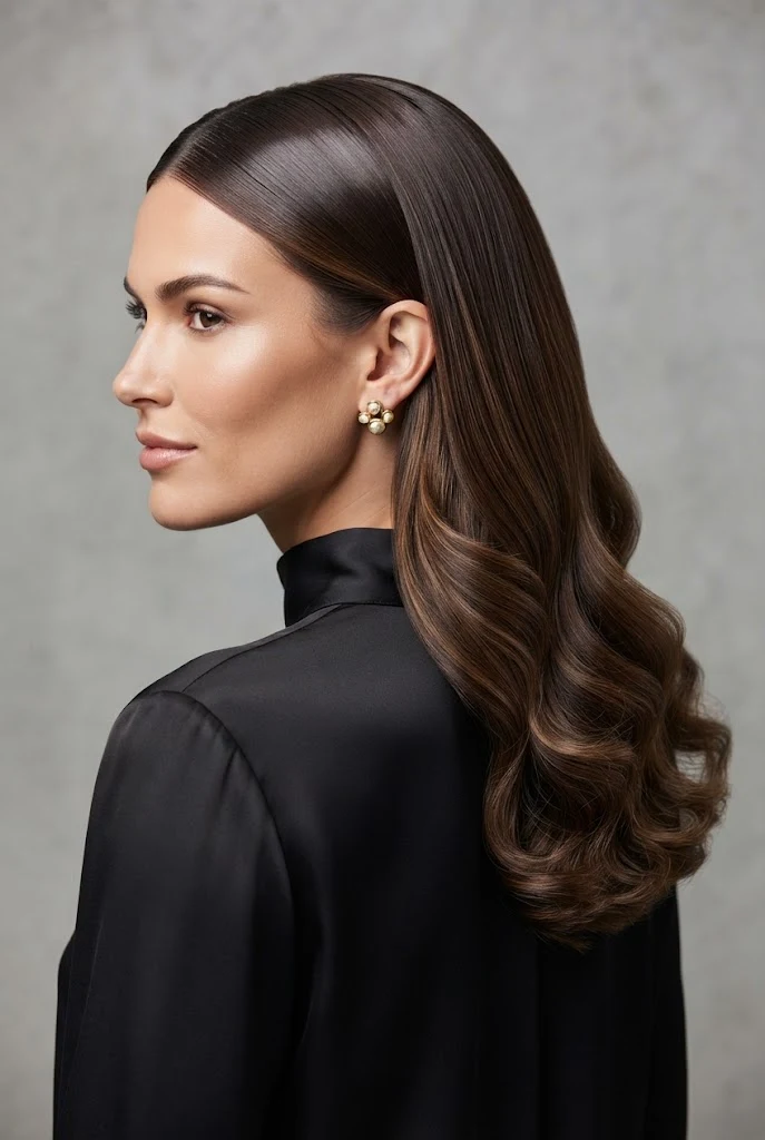 The Sleek-at-Root, Voluminous-at-Ends Flow — peinados con el pelo suelto elegantes style outfit