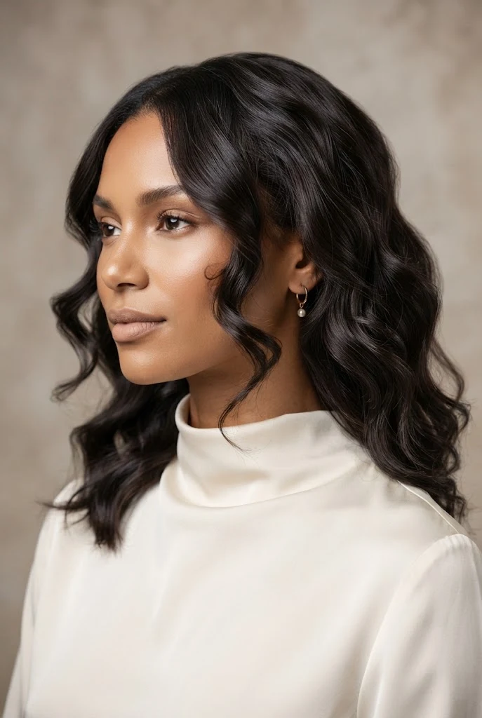 The Tousled Beach-Luxe Waves — peinados con ondas elegantes style outfit