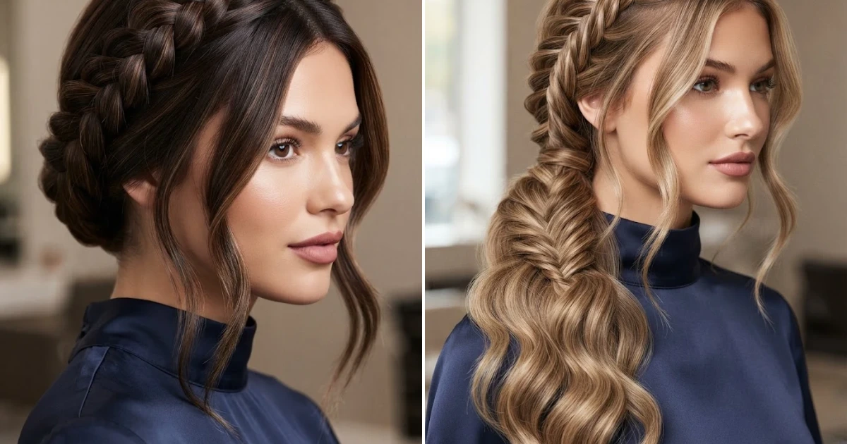 Peinados con trenzas elegantes: 14 Best Hairstyles for peinados con trenzas elegantes