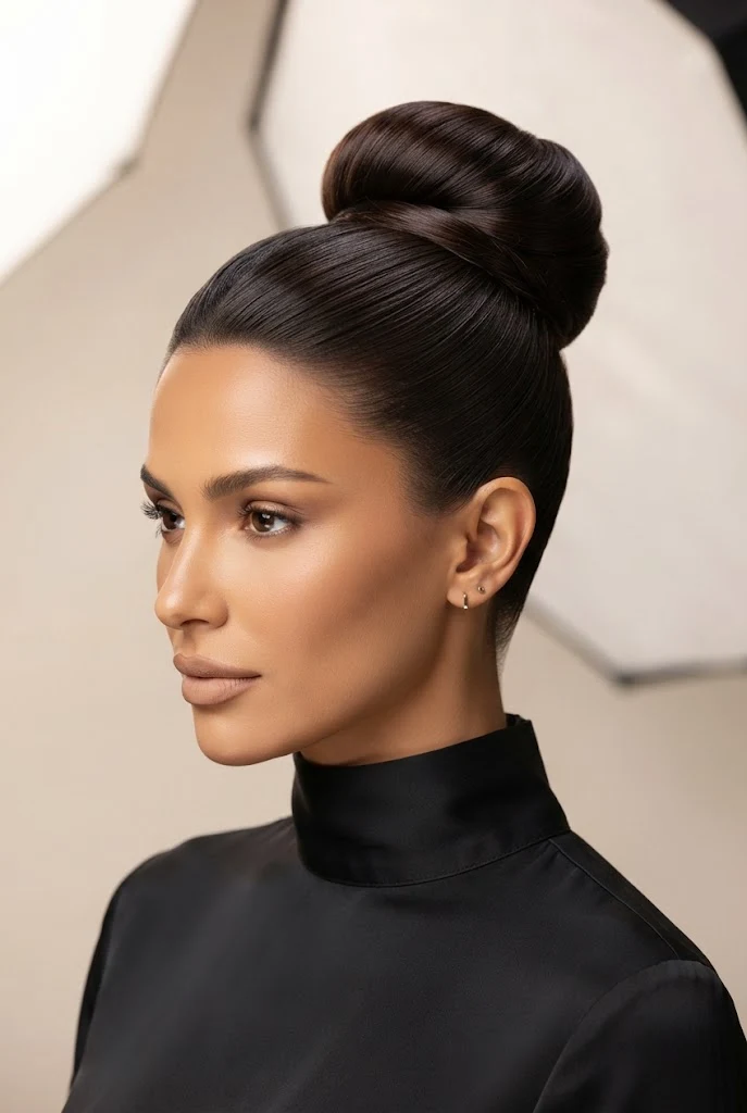 The High Glass Chignon — peinados de chongos elegantes style outfit