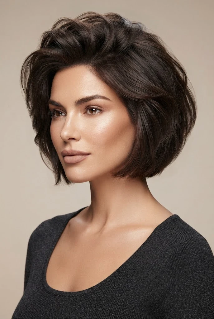 Lightweight Mousse Root Lift — peinados diarios faciles cabello corto style outfit