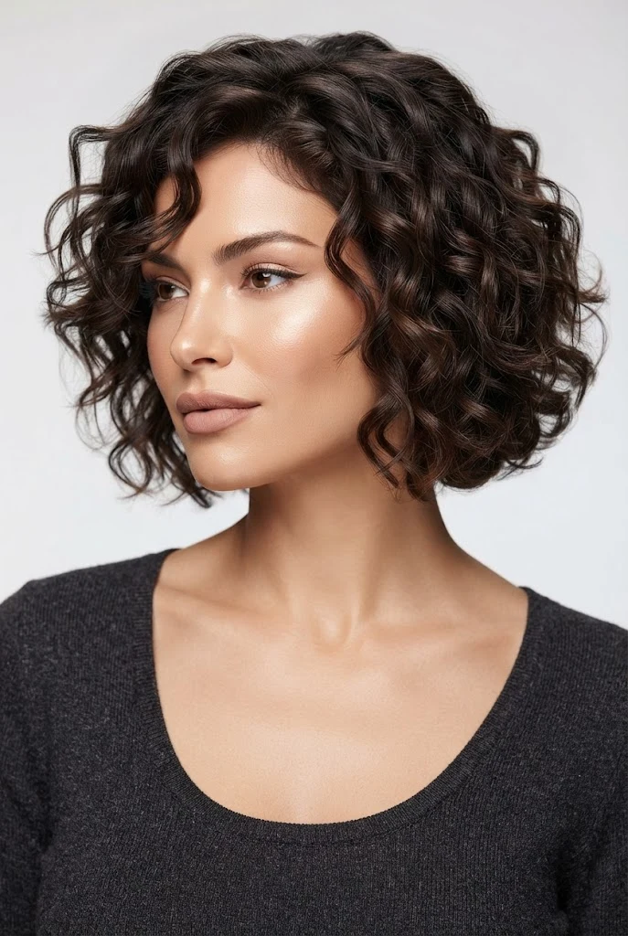 Quick Diffused Curl Definition — peinados diarios faciles cabello corto style outfit