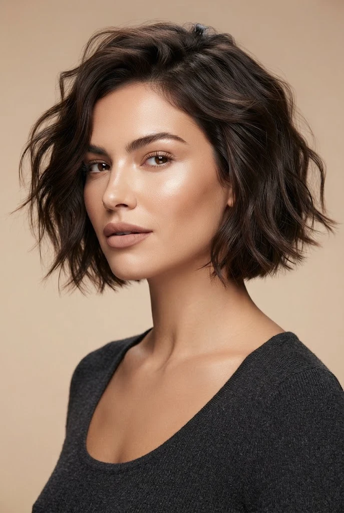 Salt Spray Texture Boost — peinados diarios faciles cabello corto style outfit