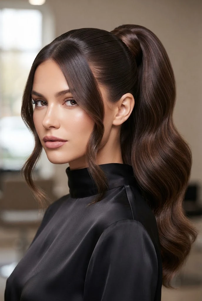 The Ultra-Sleek High Ponytail for Peinados elegantes de moda — peinados elegantes de moda style outfit