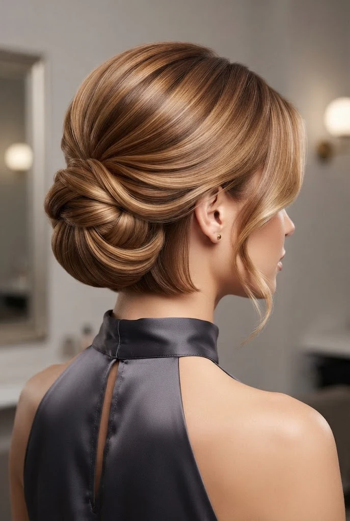 Easy Step-by-Step Twisted French Twist — peinados elegantes recogidos style outfit