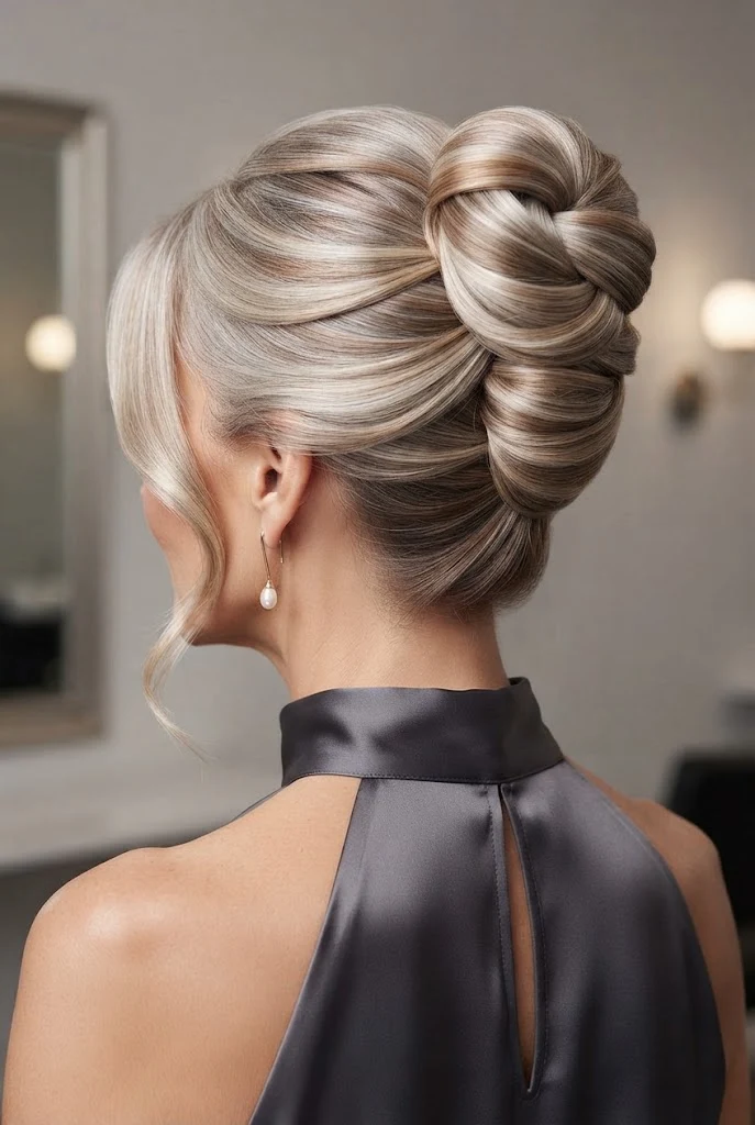 Quick and Simple Everyday Updo — peinados elegantes recogidos style outfit