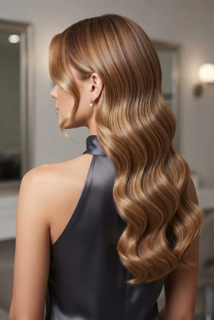 Quick and Easy Side-Swept Waves — peinados elegantes sueltos style outfit
