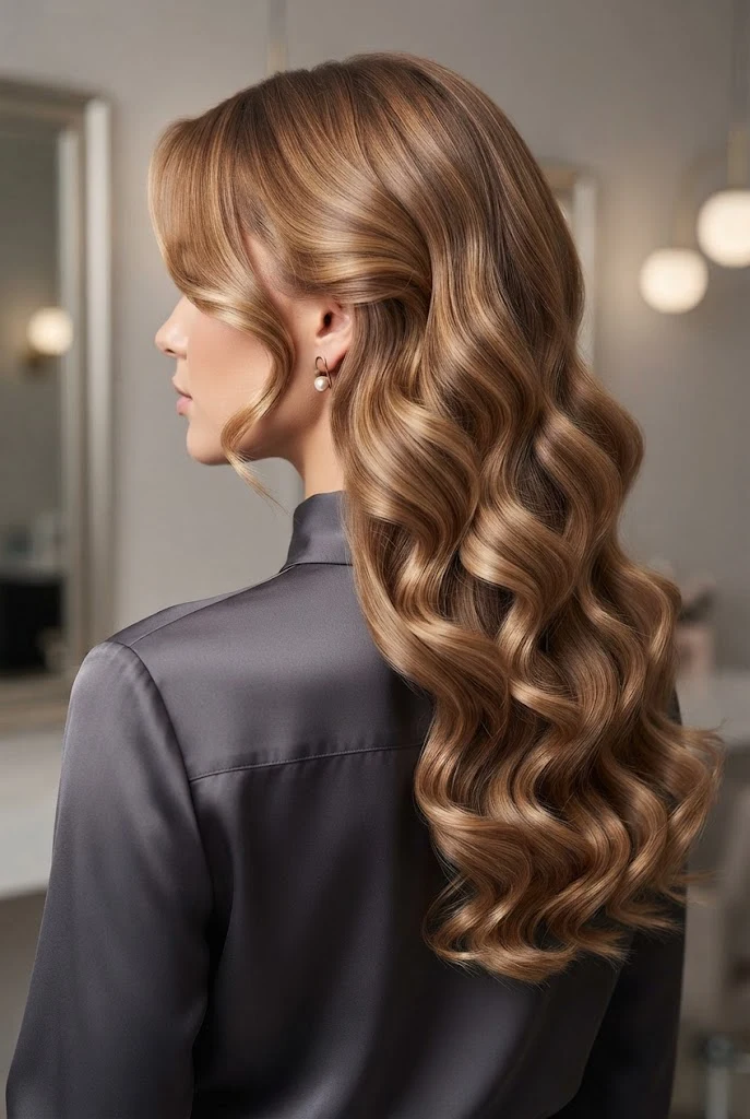 Easy Step-by-Step Cascading Curls — peinados elegantes sueltos style outfit