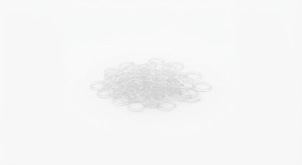 Tiny Clear Elastic Rubber Bands