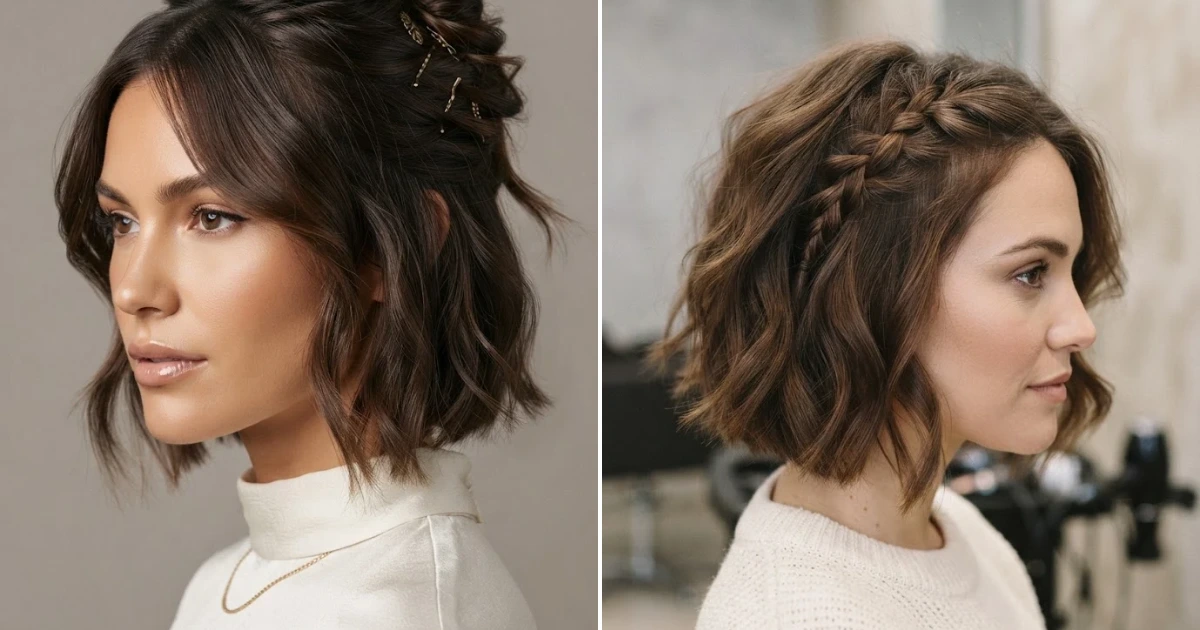 Peinados fáciles para cabello corto: 15 Ultimate peinados fáciles para cabello corto